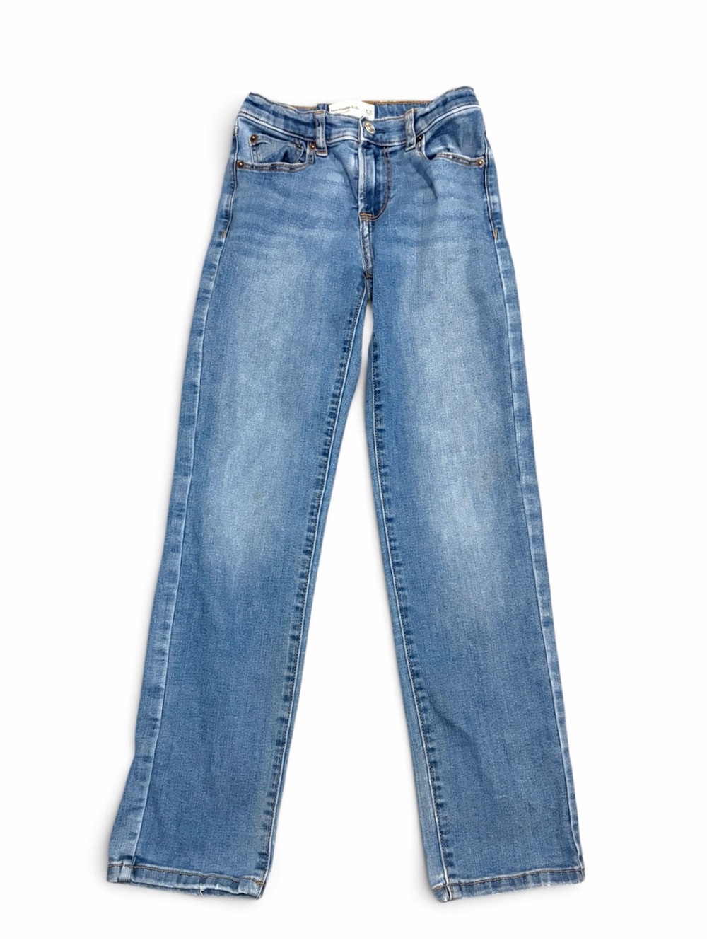 Abercrombie & Fitch Kids Light Blue Straight Leg Jeans Size 9/10 Long